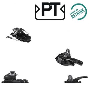 Крепления горнолыжные Head ALMONTE 12 PT BR.90[M] bk/met.gy